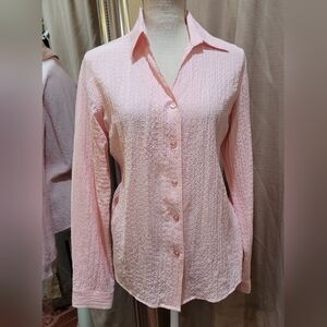 Preowened button down womens blouse